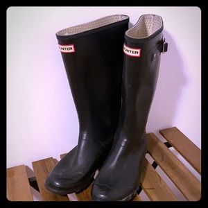 Hunter Tall rain boots Wide Calf